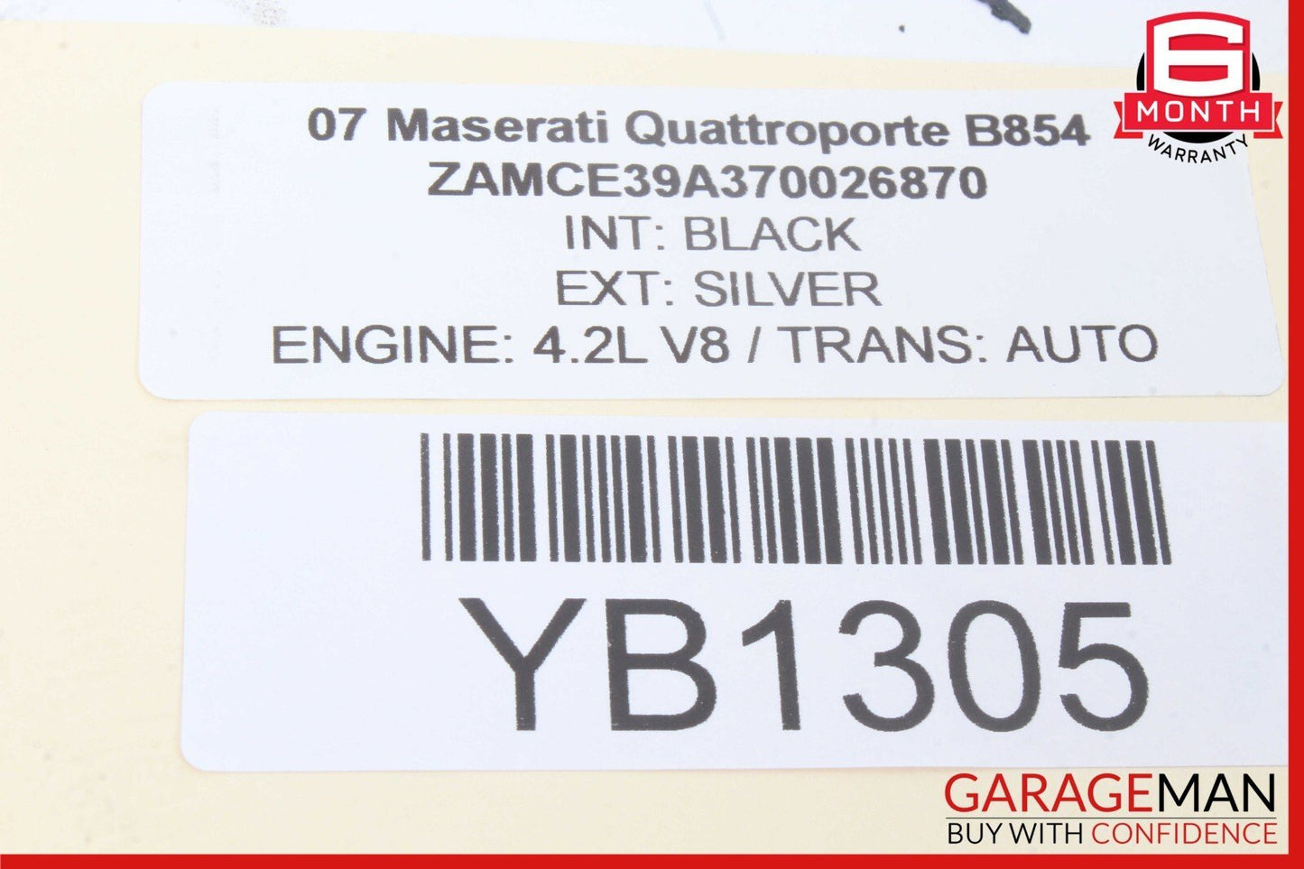 03-19 Maserati Quattroporte M139 Steering Column Switch 0265005499 OEM