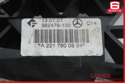 07-13 Mercedes W221 S400 S550 Rear Right Exterior Door Handle Keyless Go Black