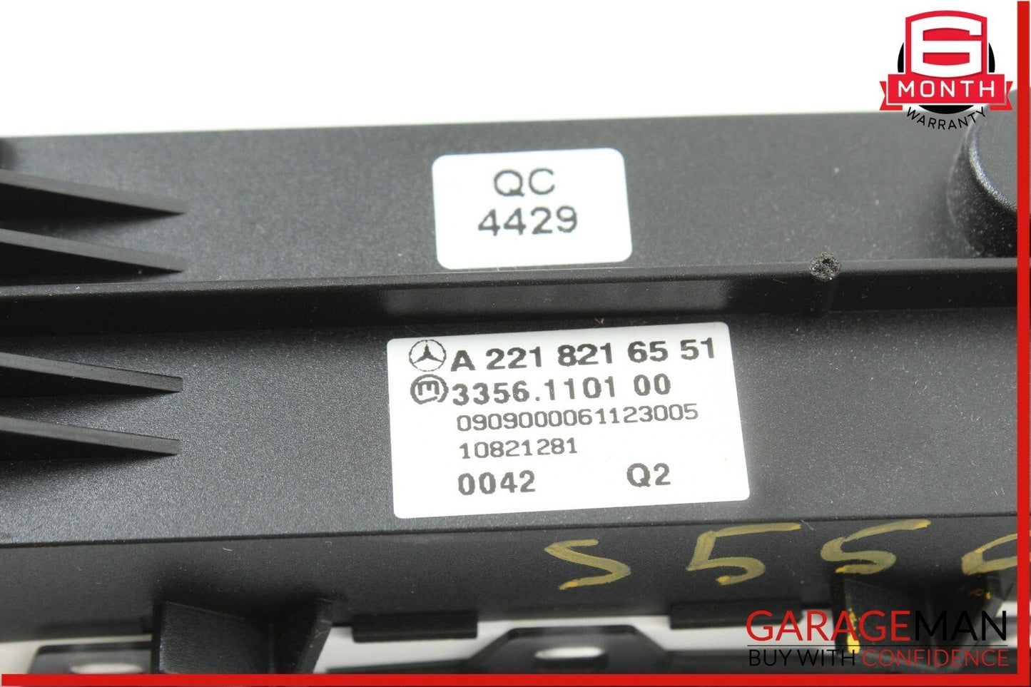07-13 Mercedes CL600 S550 Dash Suspension ESP Cluster Control Switch Module OEM