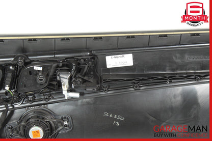 12-16 Mercedes R172 SLK250 SLK300 Front Left Interior Door Panel Assy Black OEM