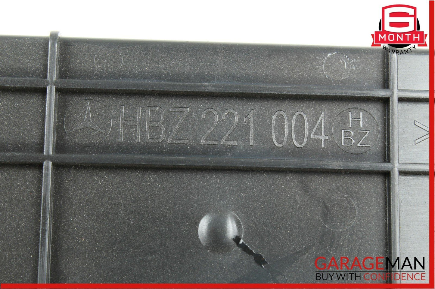 07-09 Mercedes W221 S550 Front Right Passenger Lower Seat Compartment Trim Black