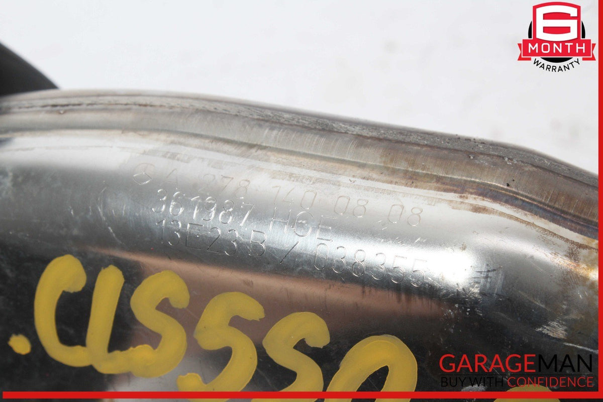 12-18 Mercedes W218 CLS550 4.6L Right Exhaust Pipe Adapter 2781400808 OEM
