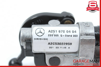 06-12 Mercedes W251 R500 ML450 Rear Right Side Quarter Glass Window Motor OEM