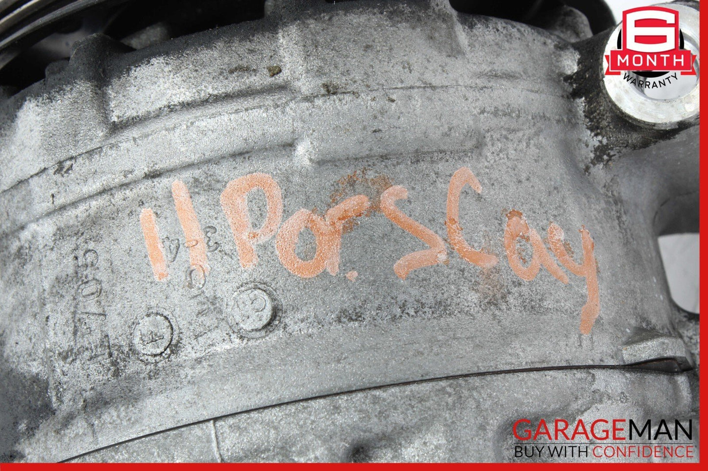 11-17 Porsche Cayenne S 958 AC A/C Air Conditioning Compressor Pump Assembly OEM