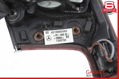 10-13 Mercedes W212 E350 E400 Dashboard Dash AC A/C Air Vent Left Trim Wood OEM