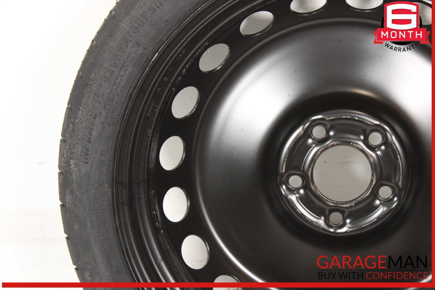 09-16 Audi S4 A4 B8 Spare Tire Wheel Rim  T125/70R19 8K0601027D OEM