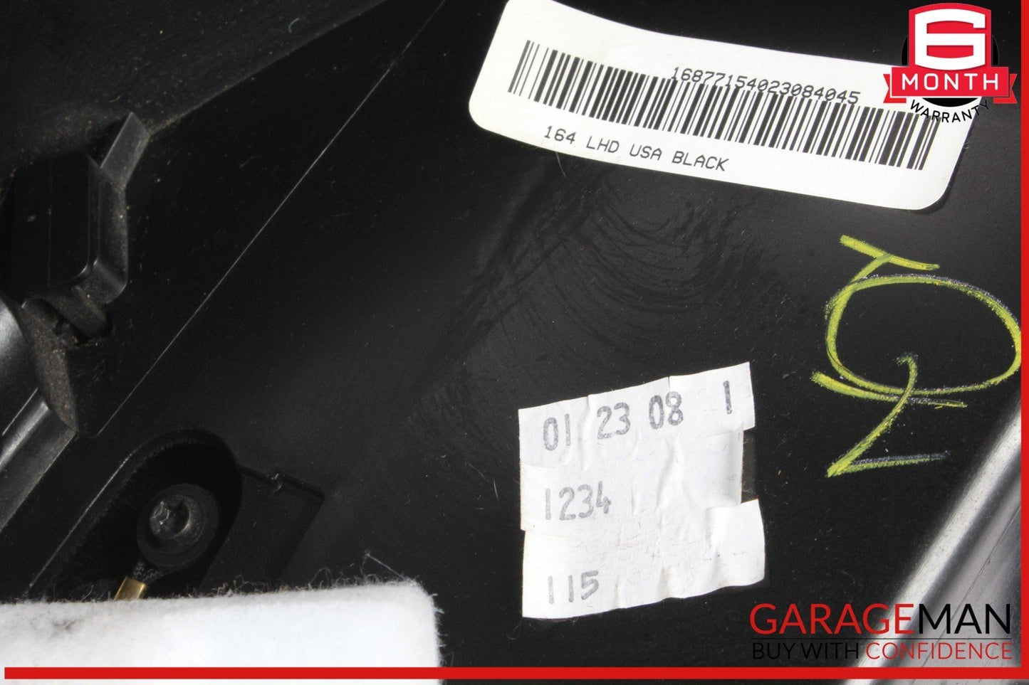 06-12 Mercedes X164 GL550 GL450 Dashboard Dash Board Glove Box Glovebox Assy OEM