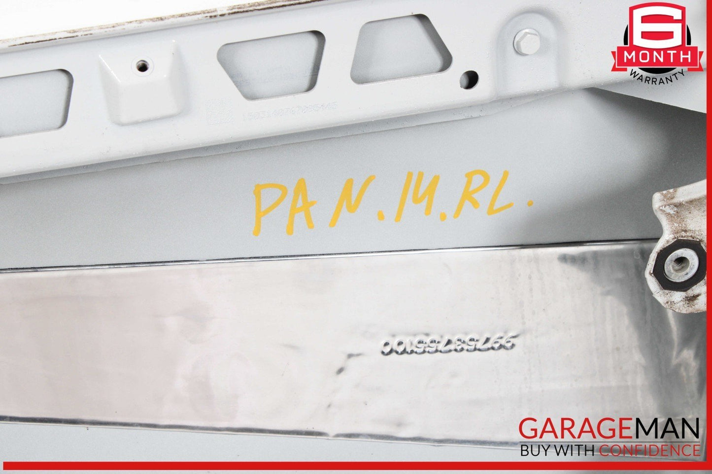 10-16 Porsche Panamera 970 Rear Left Driver Side Exterior Door Shell Frame OEM