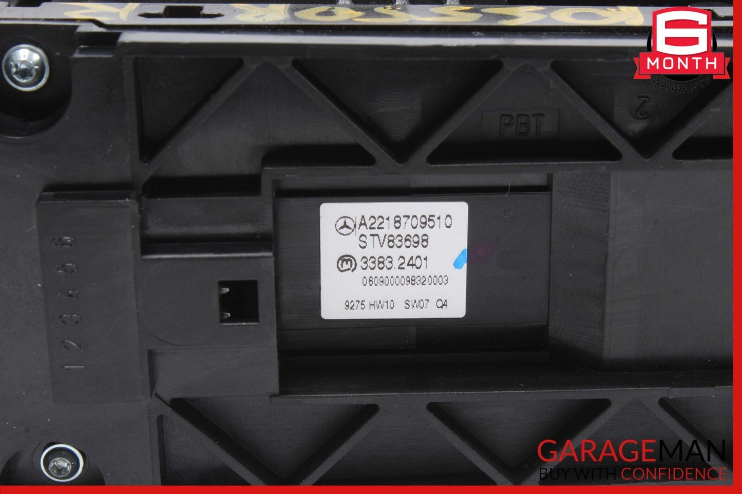 07-13 Mercedes W221 S550 S450 Rear Left or Right Window Control Switch OEM