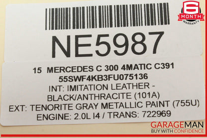 15-20 Mercedes W205 C300 4MATIC Rear Left or Right Upper Control Arm OEM