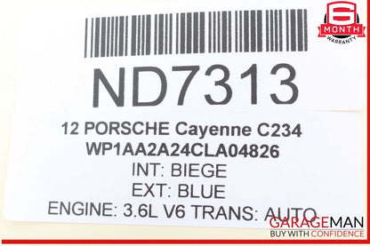 11-18 Porsche Cayenne 958 Rear Right or Left Side Axle CV Shaft 7P0501201D OEM