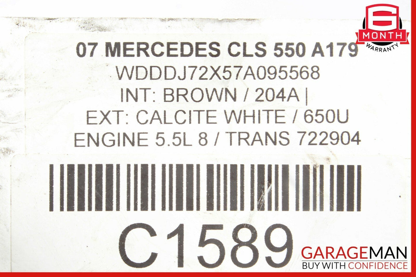03-11 Mercedes CLS500 E350 SL500 Rear Left / Right Suspension Lower Control Arm