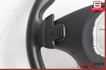 15-18 Mercedes W205 C350e GLC300 Steering Wheel Black w/ Paddle Shifters OEM