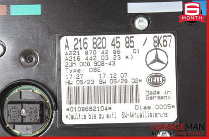 07-09 Mercedes W221 S550 CL550 Overhead Dome Light Sunroof Reading Map Grey