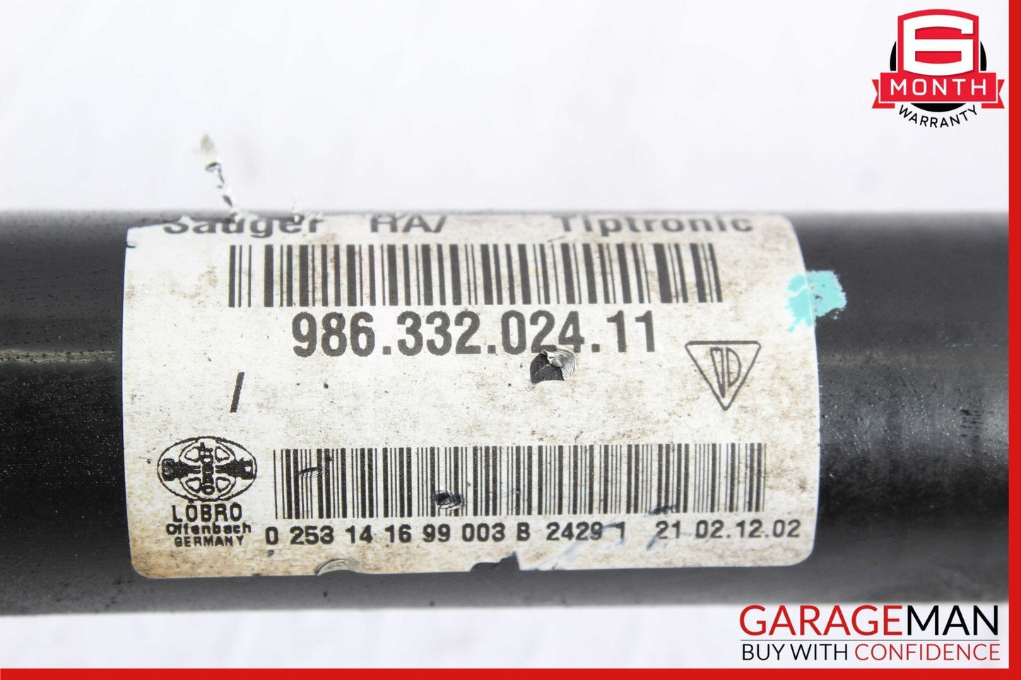 03-04 Porsche Boxster 986 2.7L Rear Right / Left Driveshaft CV Drive Axle Shaft