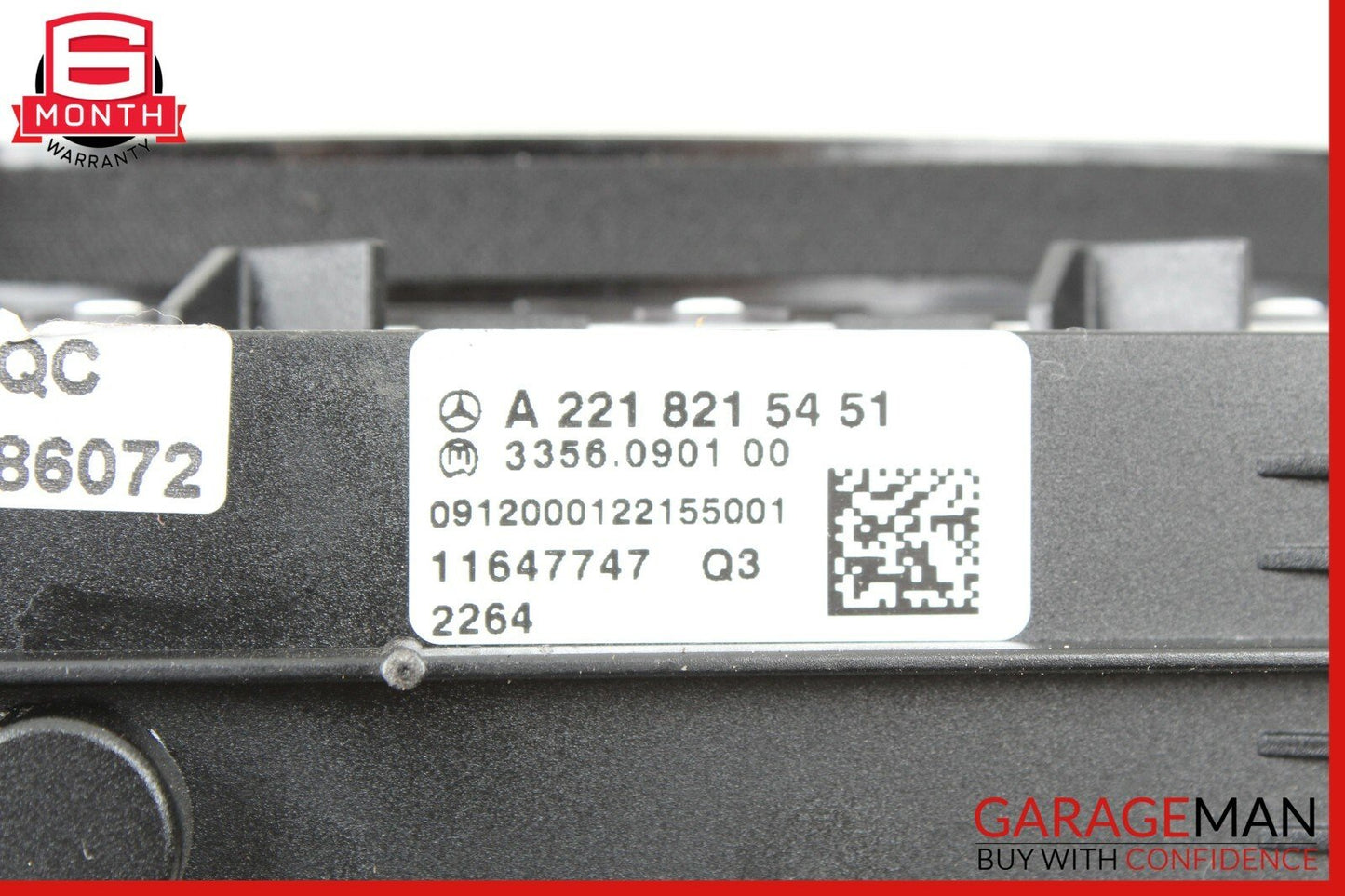 07-13 Mercedes W221 S400 CL550 Cluster Control Switch Q3 2218215451 OEM