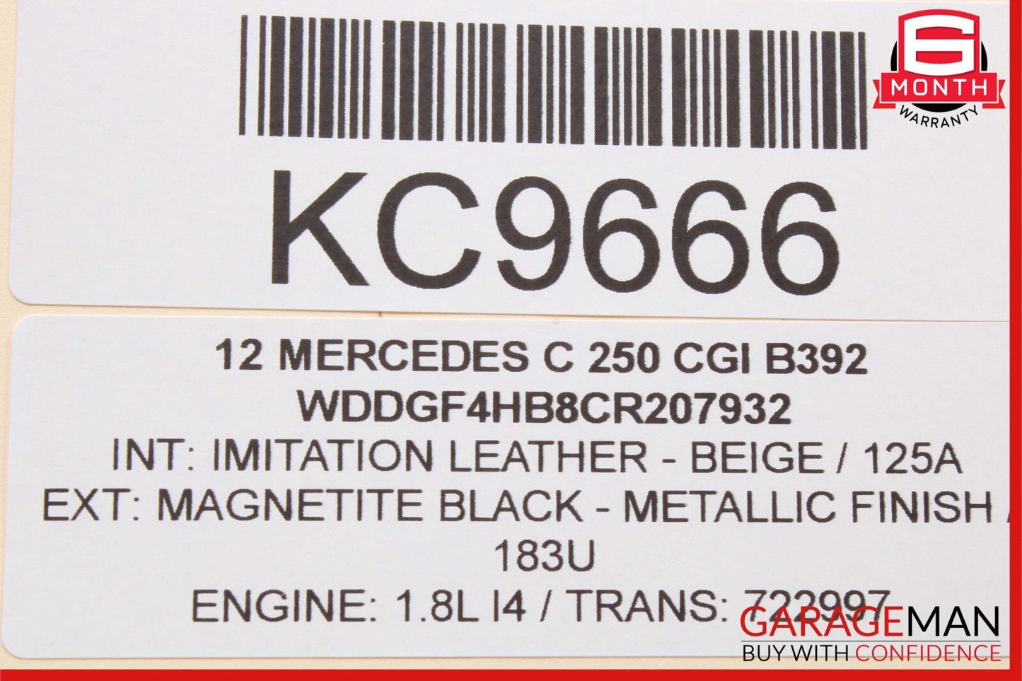 08-18 Mercedes W204 C250 E350 E400 Front Right Side Door Control Module Unit OEM
