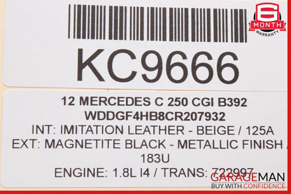 08-18 Mercedes W204 C250 E350 E400 Front Right Side Door Control Module Unit OEM