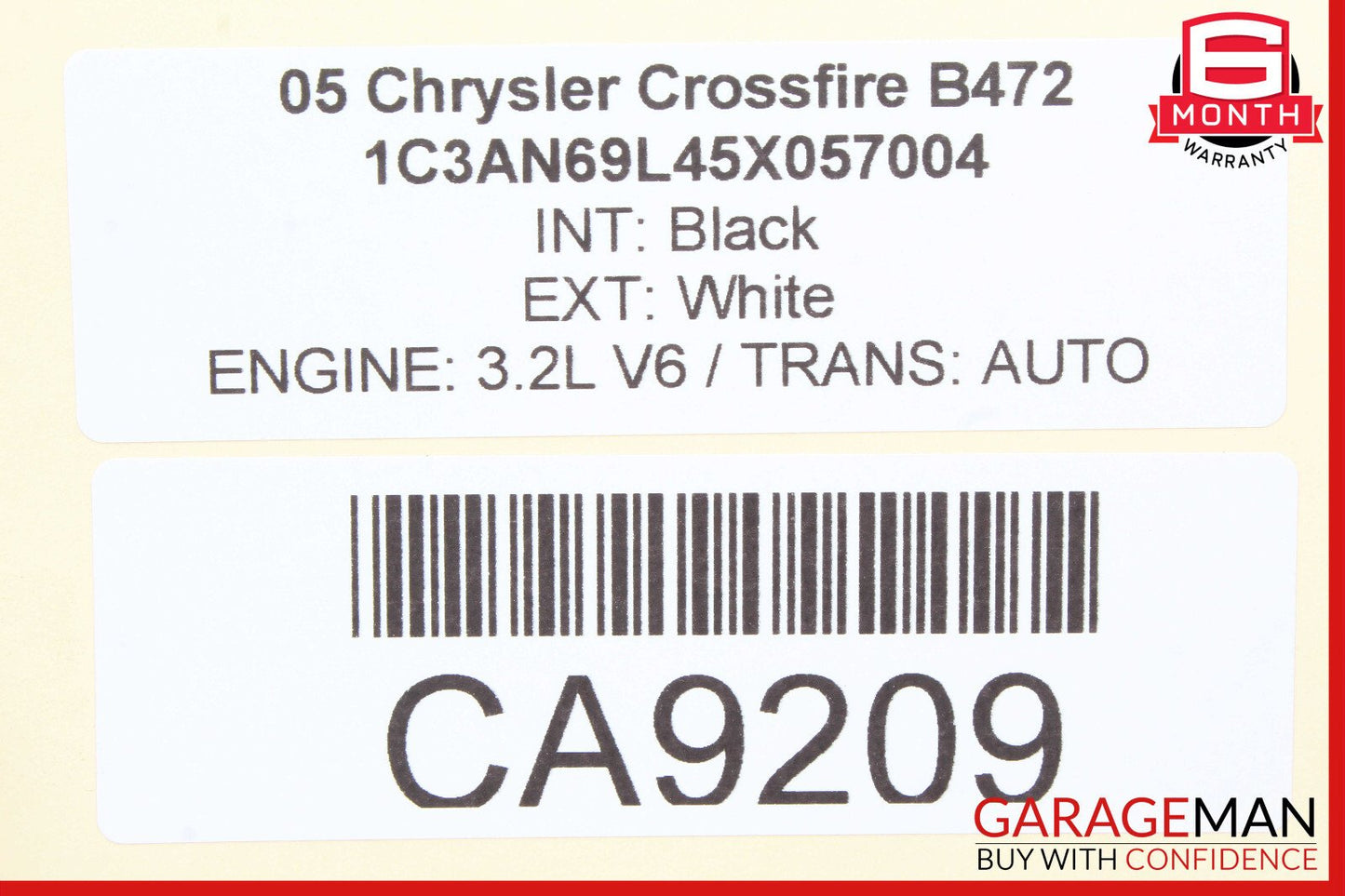 04-08 Chrysler Crossfire Rear Right or Left Lower Suspension Control Arm OEM