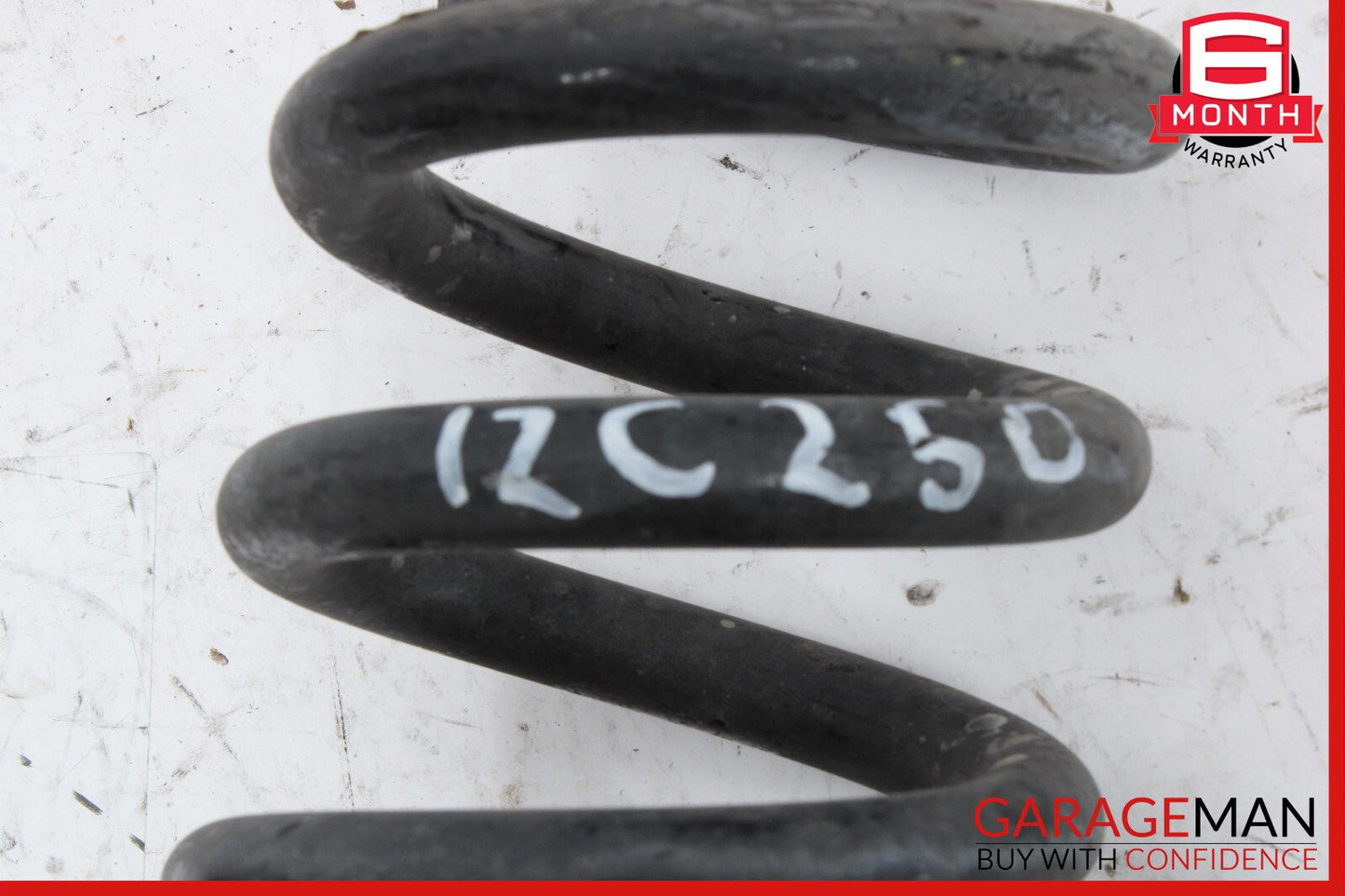 08-14 Mercedes W204 C300 Rear Left & Right Shock Absorber Coil Spring Set OEM