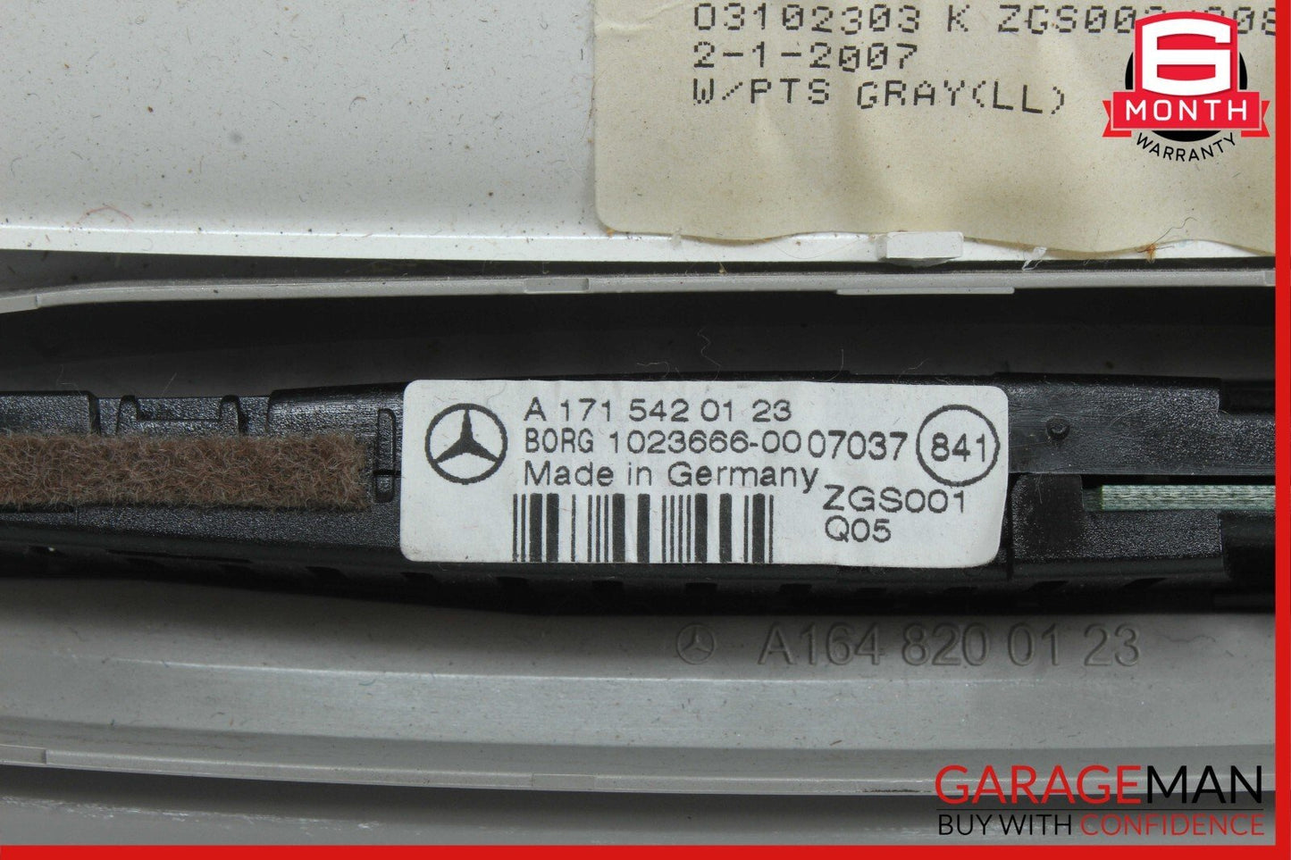 06-13 Mercedes X164 GL450 ML450 Rear Overhead Dome Light Lamp Reading Map OEM