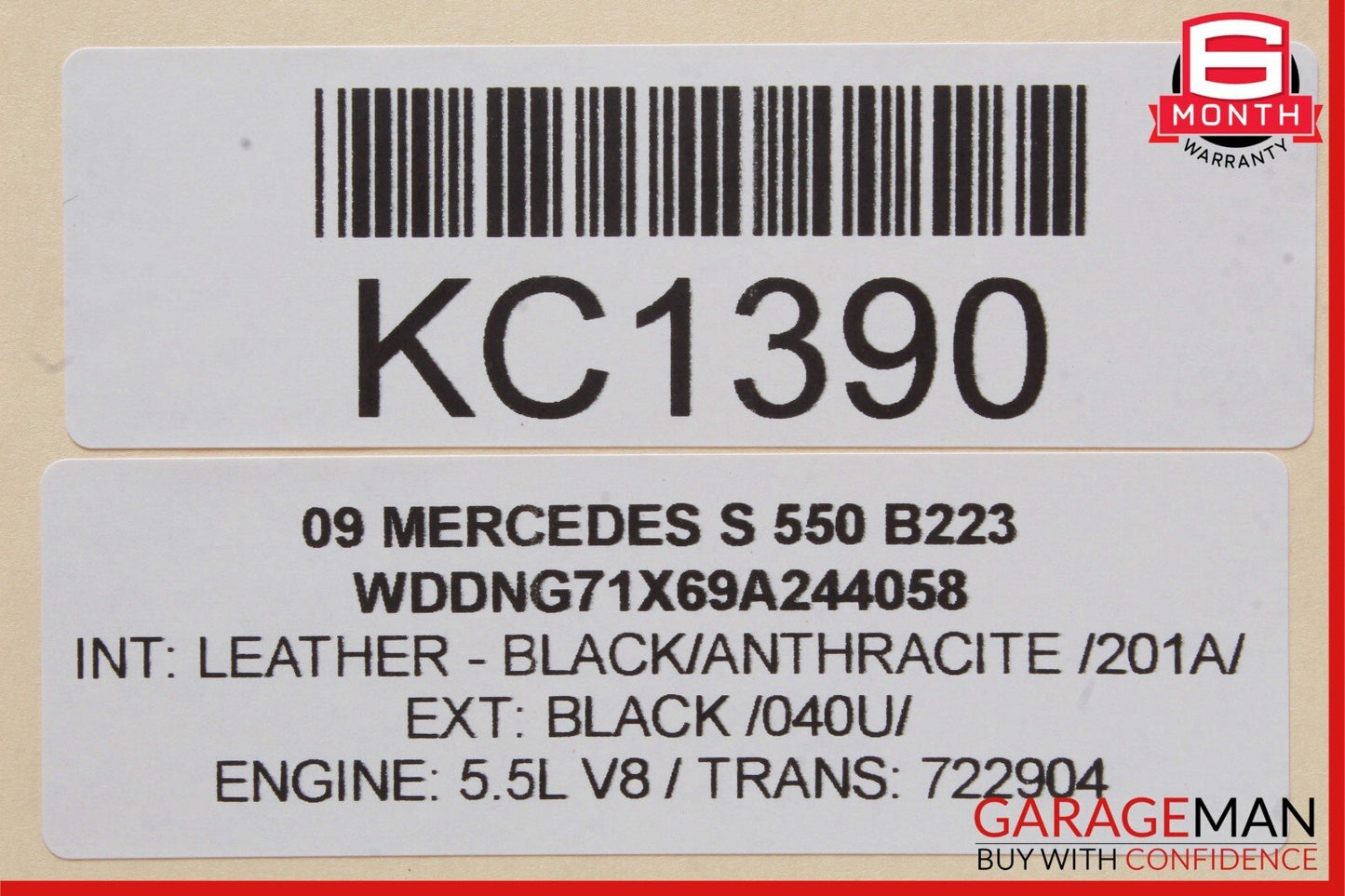 07-14 Mercedes S600 S65 AMG Voice Language Communication Control Module Unit