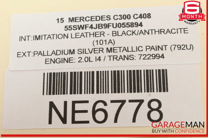 15-20 Mercedes W205 C300 C350e Front Left Driver Side Seat Control Module OEM