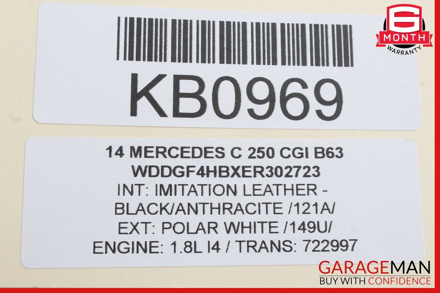 08-14 Mercedes W204 C250 C300 Front Left Driver Side Door Control Module Unit