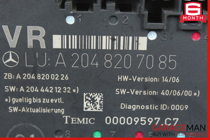 08-11 Mercedes W204 C250 C300 Front Right Passenger Side Door Control Module OEM