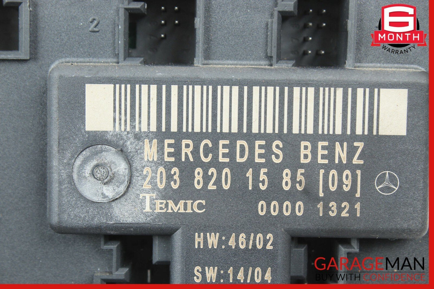 01-07 Mercedes W203 C230 C240 C320 Front Left Side Door Control Module Unit