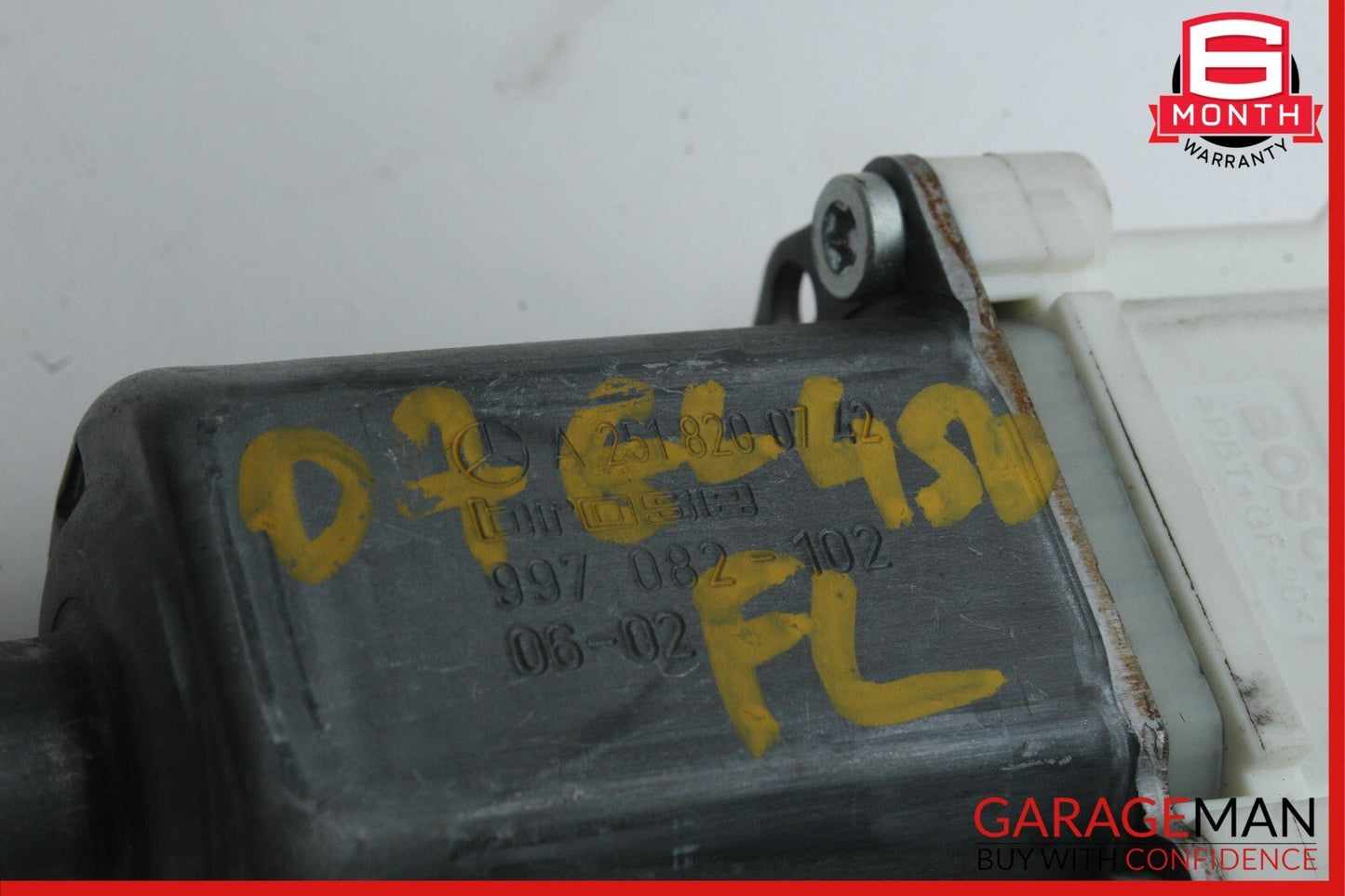 06-13 Mercedes X164 GL450 ML350 Front Left Side Door Window Regulator Motor OEM