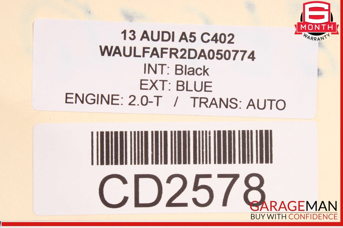 13-17 Audi A5 A4 S4 S5 Steering Gear Rack And Pinion OEM
