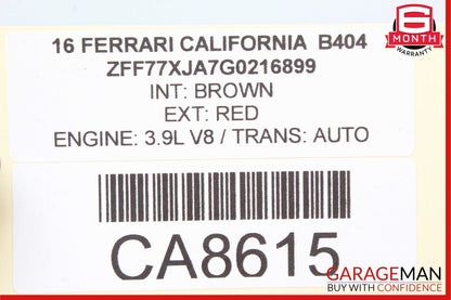 15-18 Ferrari California T Right Side Intercooler 320908 OEM 3k