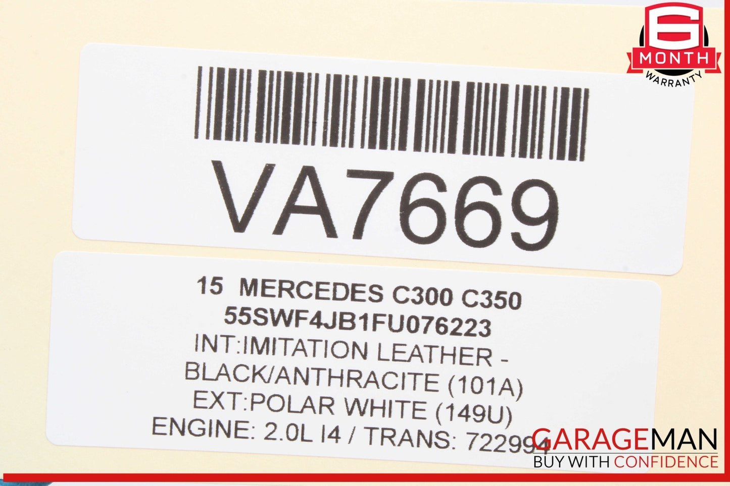 15-20 Mercedes W205 C300 C350e C43 AMG Rear Left Side Door Lock Latch Actuator