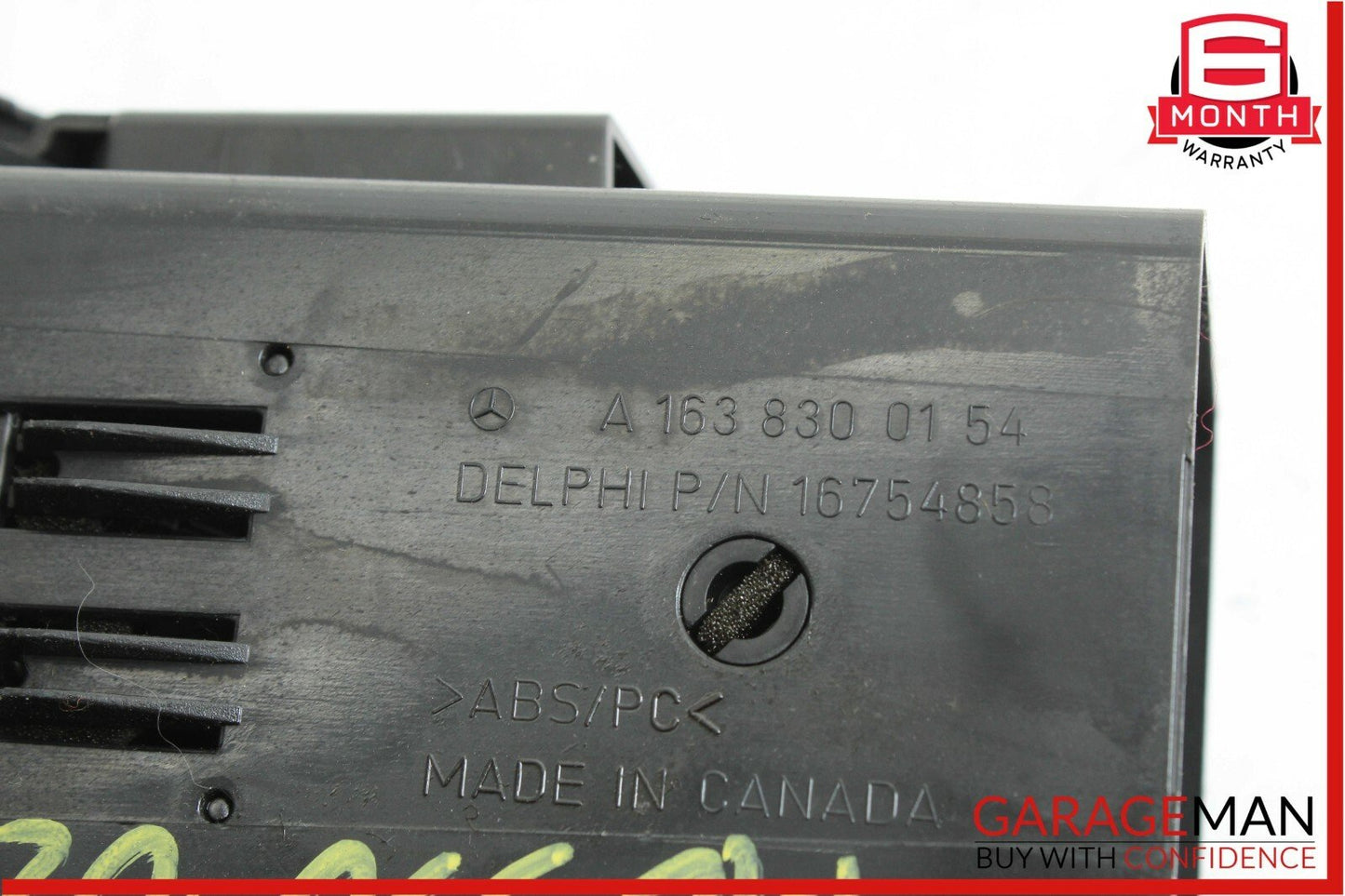 98-05 Mercedes W163 ML320 Front Left Driver Side Dashboard A/C AC Air Vent OEM