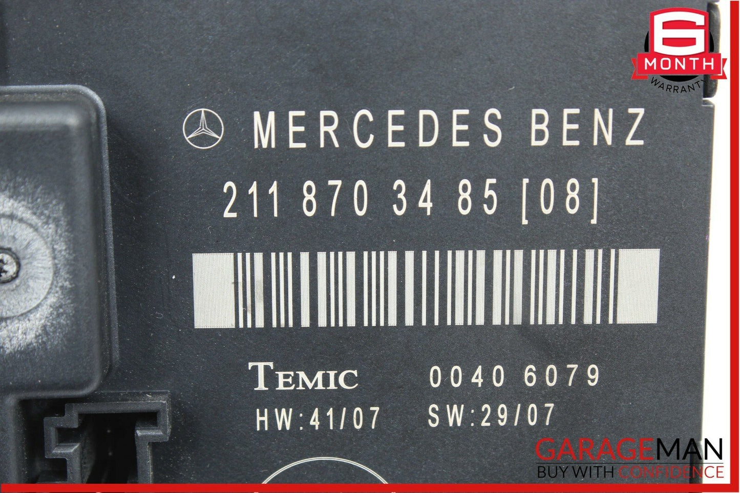 07-09 Mercedes W211 E350 E550 Rear Right Passenger Side Door Control Module OEM