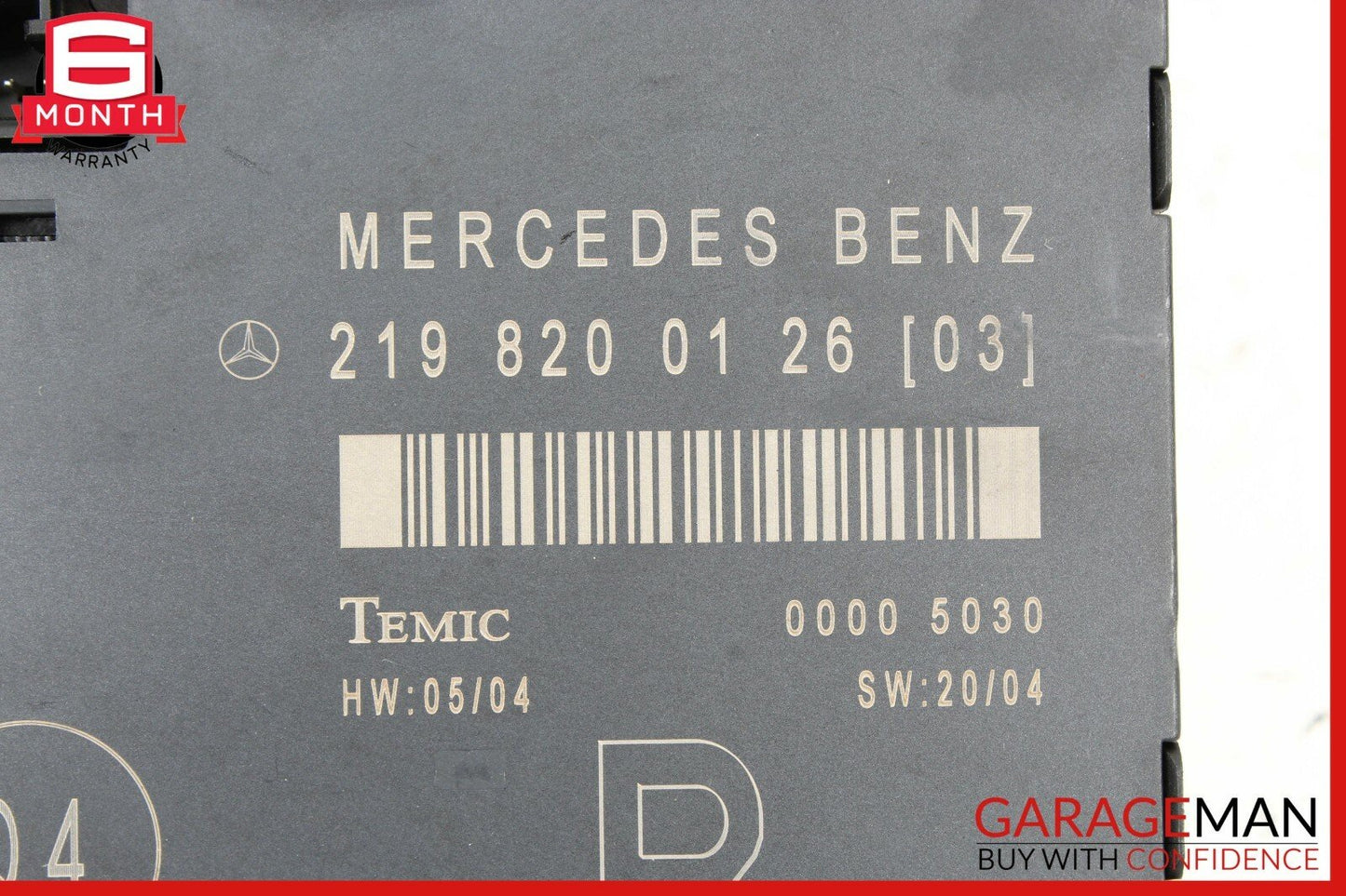 06-11 Mercedes W219 CLS500 Front Right Side Door Computer Control Module OEM