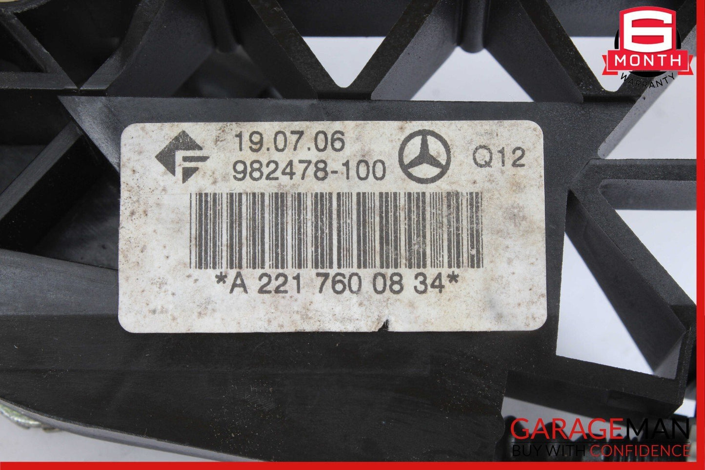 07-13 Mercedes W221 S400 S550 Rear Right Exterior Door Handle Keyless Go OEM