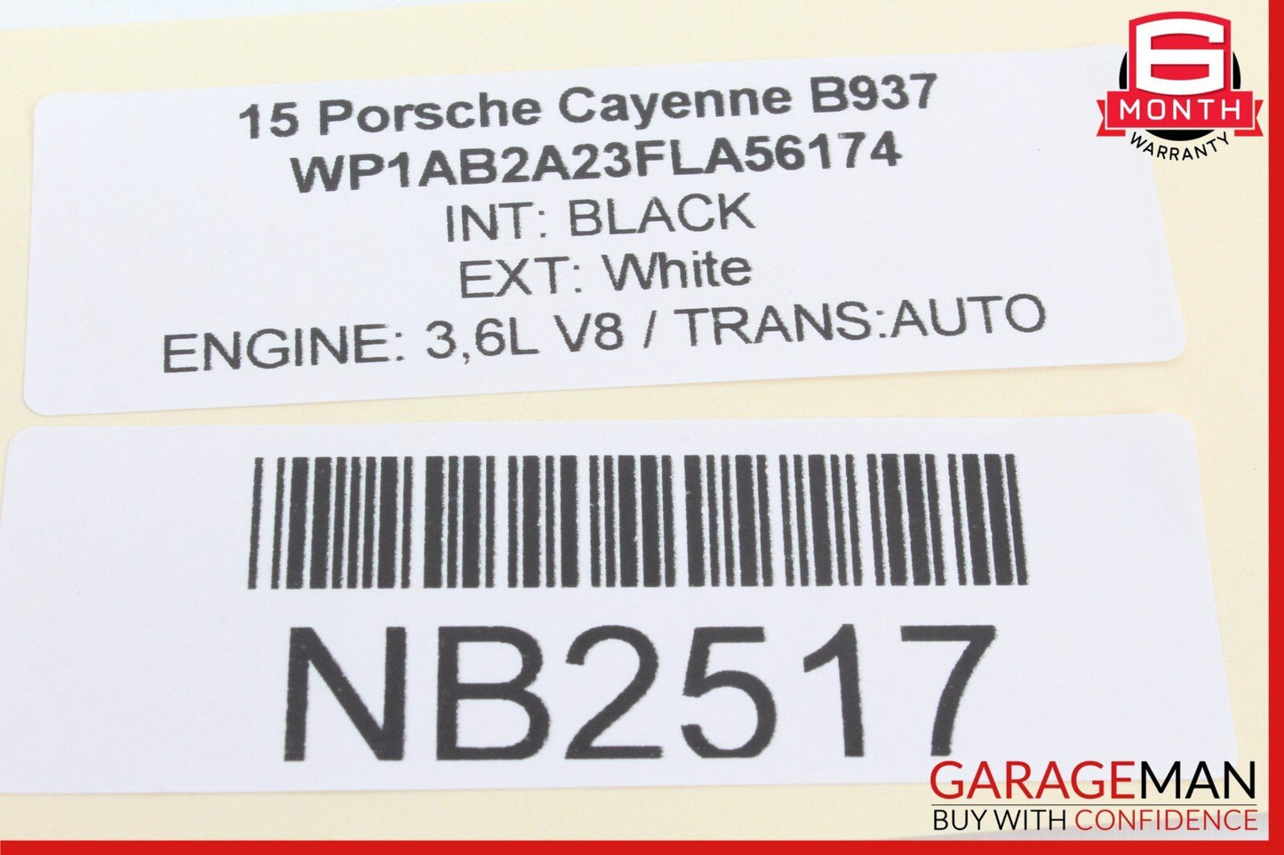 15-18 Porsche Cayenne 958 Suspension Mode Selector Switch Panel OEM