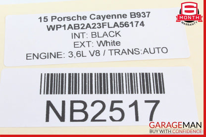 15-18 Porsche Cayenne 958 Suspension Mode Selector Switch Panel OEM
