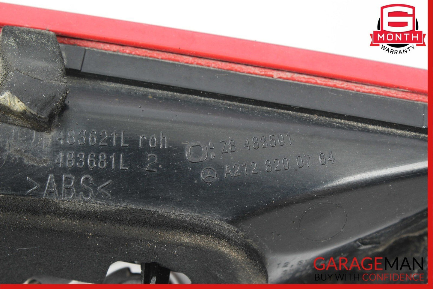 10-13 Mercedes W212 E350 E400 E63 AMG Sedan Rear Left Side Inner Tail Light Lamp