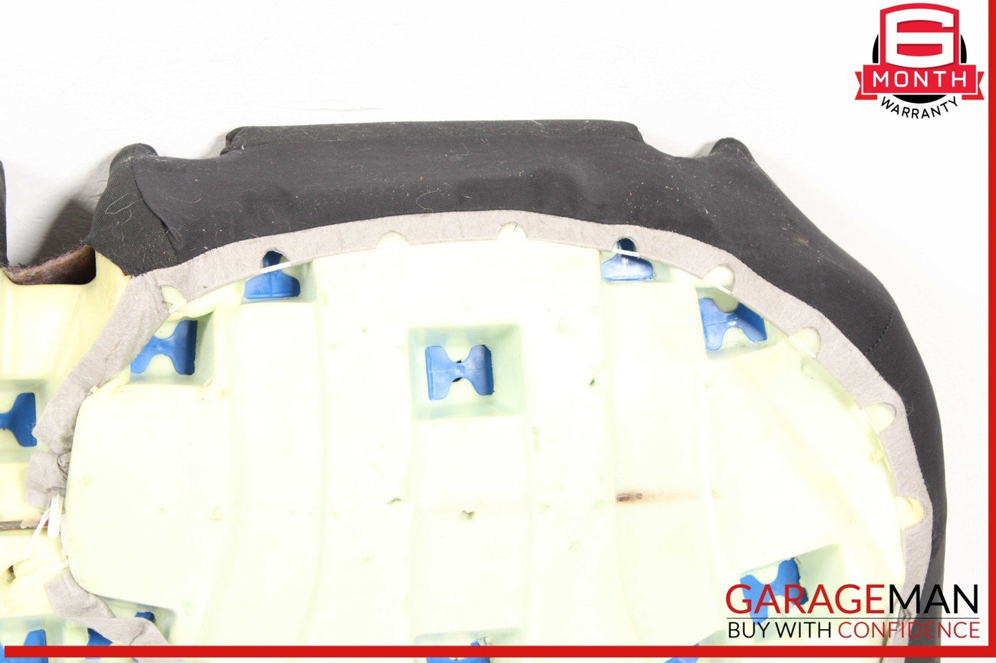 03-06 Mercedes W211 E320 E500 E55 AMG Rear Seat Lower Cushion Leather Black OEM