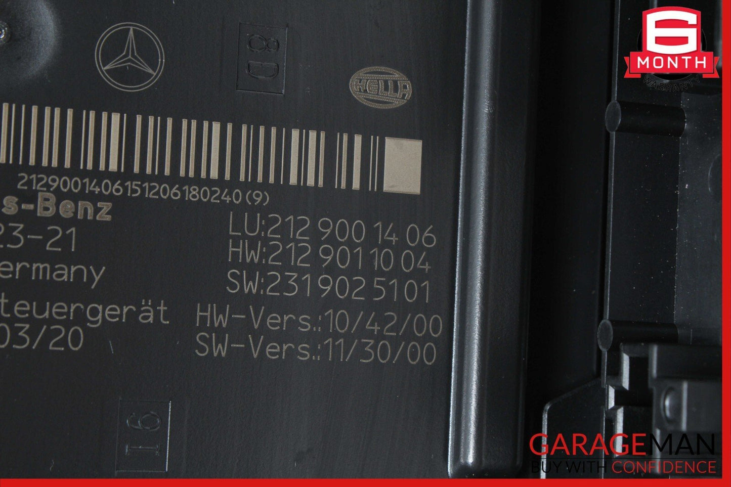 10-18 Mercedes E350 CLS350 Rear Fuse Relay Box SAM Signal Acquisition Assembly