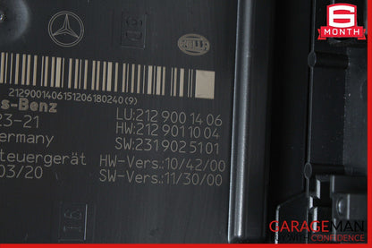 10-18 Mercedes E350 CLS350 Rear Fuse Relay Box SAM Signal Acquisition Assembly