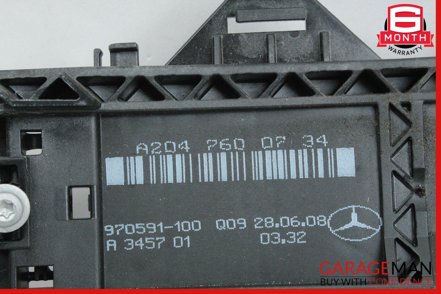 08-11 Mercedes W204 C300 C350 Rear Left Exterior Door Handle Trim Bezel Cover