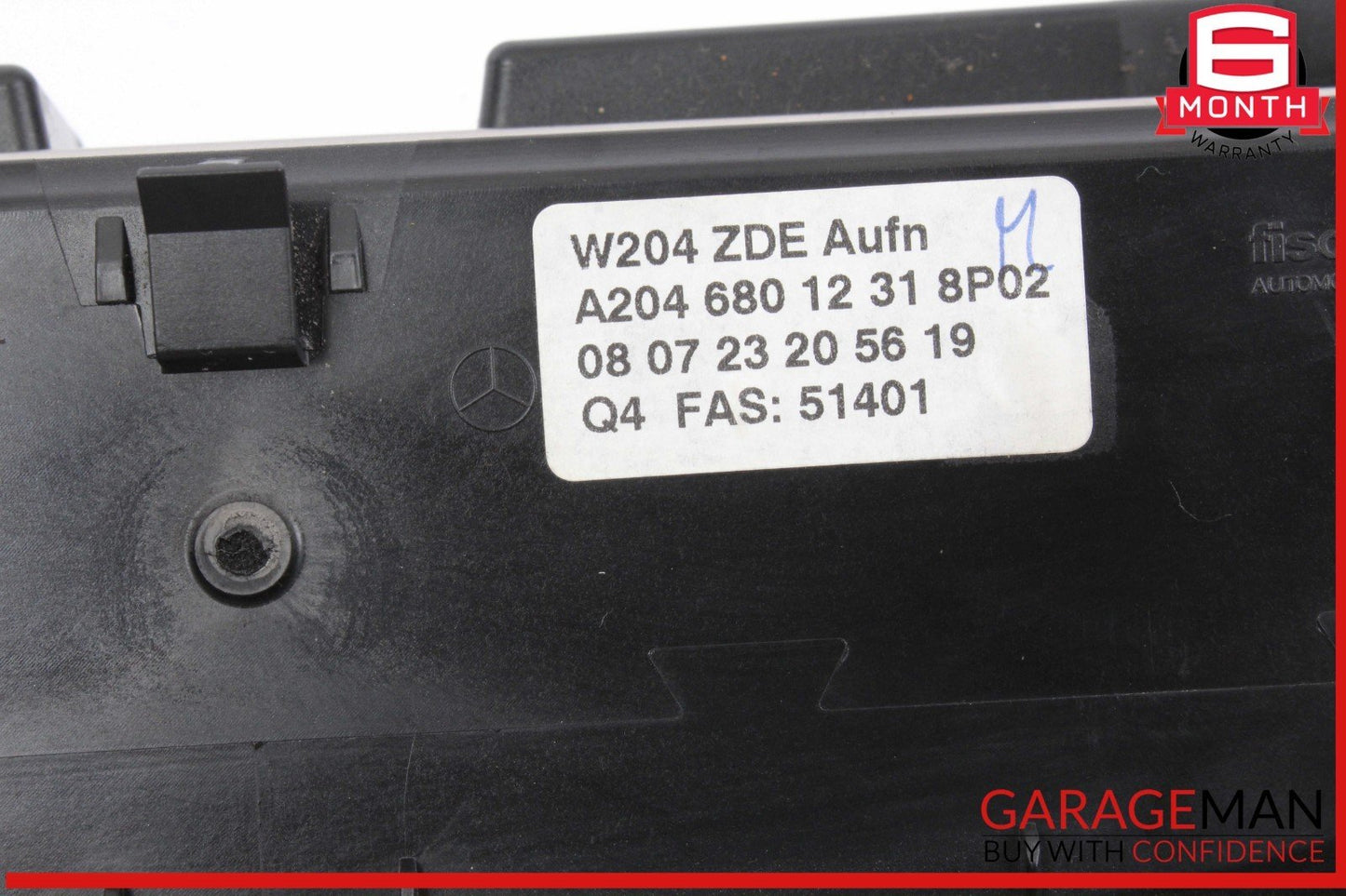 08-11 Mercedes W204 C300 C350 Navigation LCD Display Screen Monitor w/Cover OEM