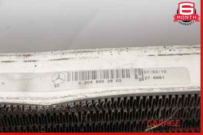 08-15 Mercedes W204 C250 Cooling Radiator Air A/C Condenser Oil Cooler OEM