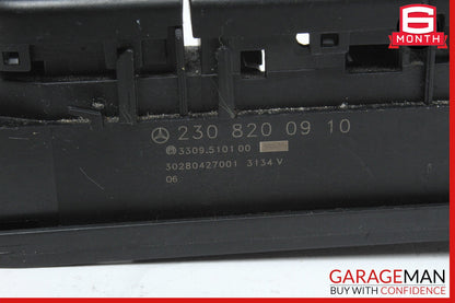03-08 Mercedes R230 SL500 SL65 AMG Center Console ESP Controller Switch Button