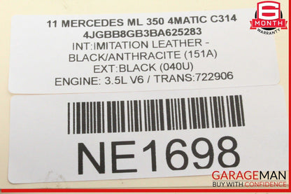 06-13 Mercedes W164 ML350 4MATIC Rear Left Side Door Lock Latch Actuator OEM