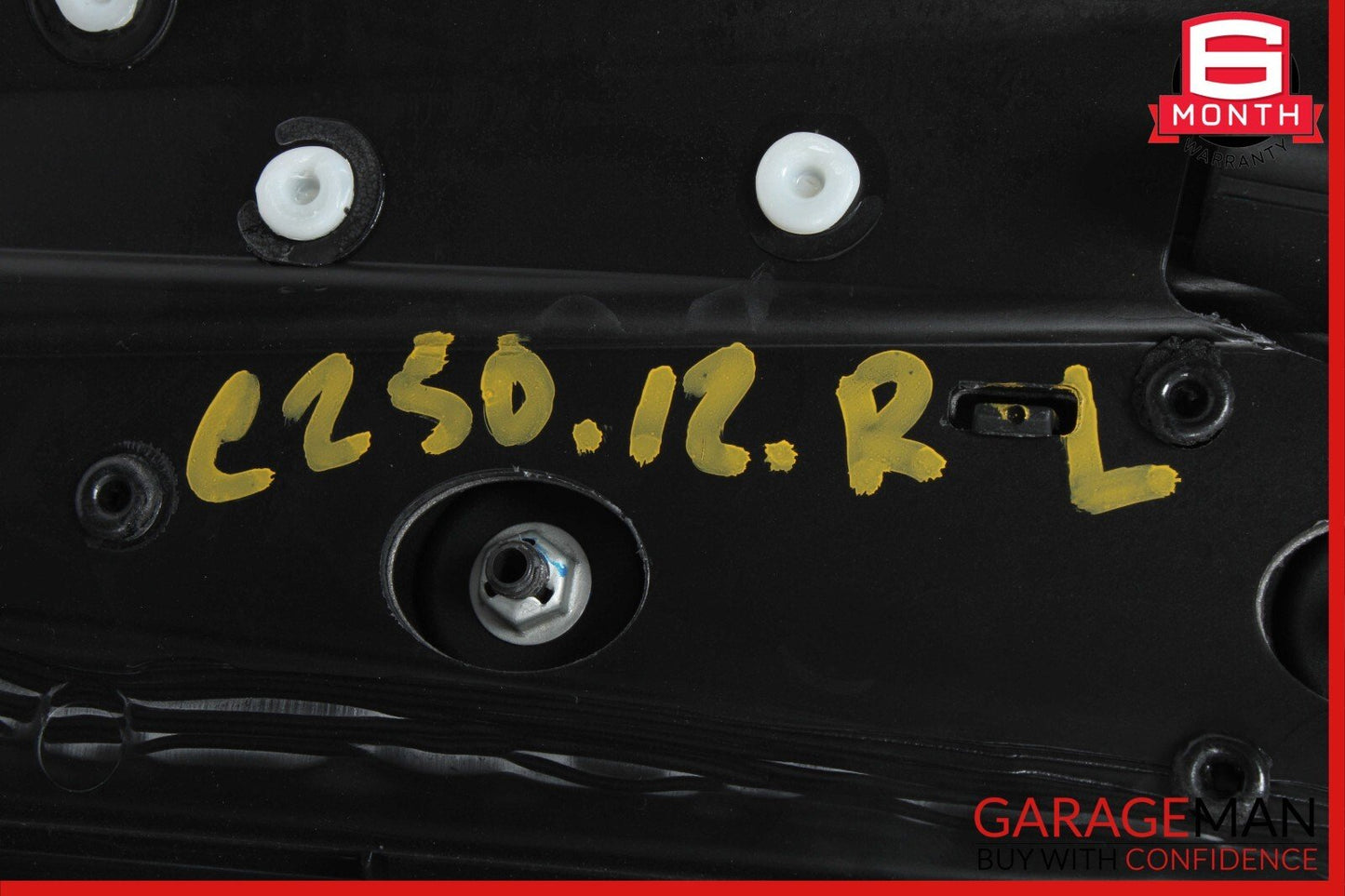 08-14 Mercedes W204 C250 C300  Rear Left Driver Side Interior Door Panel OEM